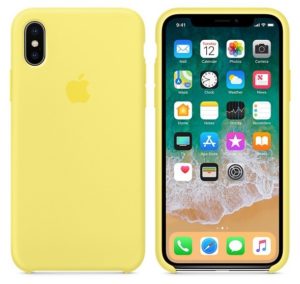 Apple MMWF2ZM Original Silicone Case για iPhone 7 and 8 (4.7) Yellow