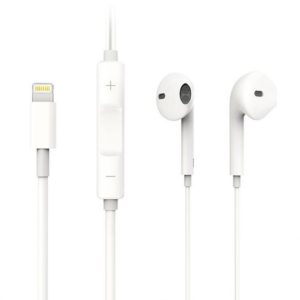 Ακουστικά Lightning για iPhone Με Χειριστήριο Και Μικρόφωνο (OEM)