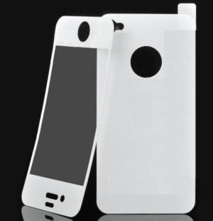 Πλήρες ολόσωμα αυτοκόλλητα για iPhone 4/4s Λευκό
