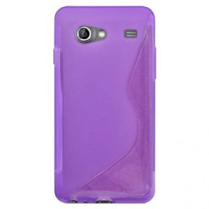 Samsung Galaxy S Advance I9070 TPU S-Line Case Purple
