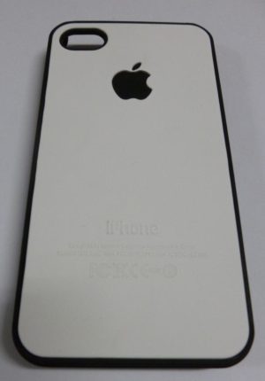 iPhone 4G / 4S Σκληρή Θήκη Πίσω Κάλυμμα Λευκή I4SHCBCW OEM