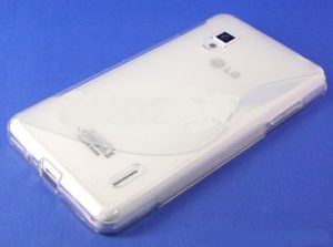 LG Optimus G E975 Θήκη Σιλικόνης Gel TPU S-Line - Διάφανο OEM