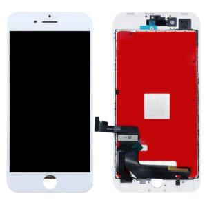 Οθόνη LCD και Digitizer Μηχανισμός Αφής για iPhone 8 Plus - Λευκή