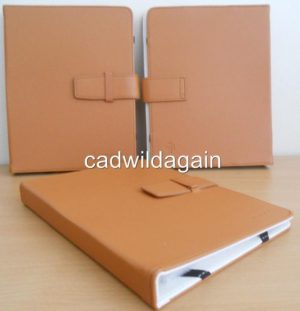 Brown PU Leather Case for 8 8 inch Tablets