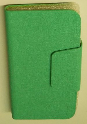 Θήκη Universal Flip Book Small για Κινητά Τηλέφωνα Από 3.5 εως 4 Περιστρεφόμενη GEL Ανοιχτό Πράσινο (OEM)