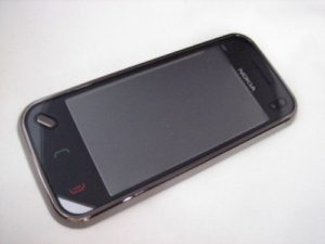 Nokia N97 Mini Touch Screen Οθόνη Αφής + Μπροστά Κάλυμμα Μαύρο