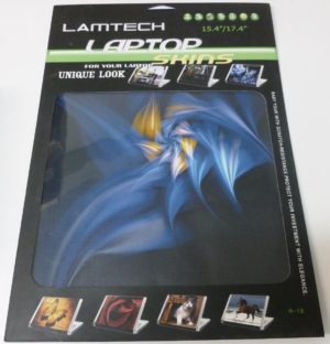 Προστατευτική μεμβράνη Lamtech για Laptop 15.4-17.4 (Blue Flower)