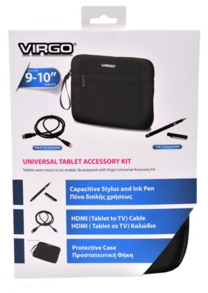 Virgo 3-in-1 Tablet Sleeve Case 9-10’’ Universal Accessory Kit