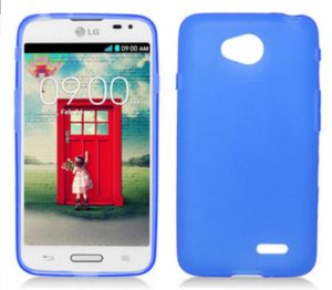 LG L65 L70 - TPU Gel Case Γαλάζιο (OEM)