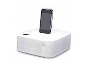 Big Ben Βάση Στήριξης και Φόρτισης με Ραδιόφωνο για iPhone, iPod Λευκό BBST01N
