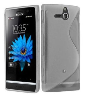 Sony Xperia U - Θήκη TPU Gel S-Line Διαφανής (OEM)