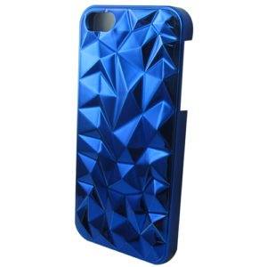 iPhone 5 3D Kite Shape Pattern Hard Case - Blue