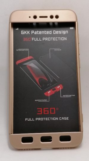 360 Θήκη για Xiaomi Redmi 5A Prime Gold (OEM)