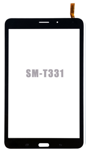 Samsung Galaxy Tab 4 8 Wifi Version SM-T330 SM-T331 Digitizer ΜΑΥΡΟ