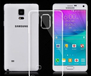 Samsung Galaxy Note 4 - Θήκη TPU Ultra Thin Gel Διαφανής (OEM)