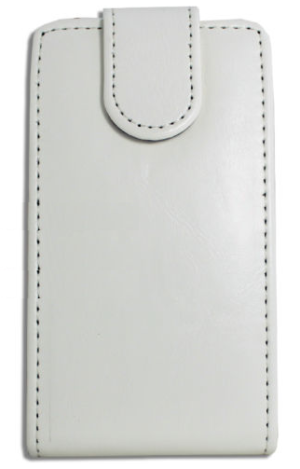 Δερμάτινη Θήκη Flip για Alcatel One Touch T΄POP OT4010D Λευκή (ΟΕΜ)
