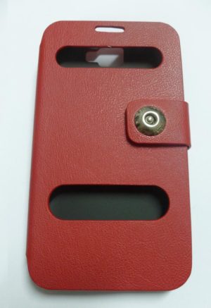 Samsung N7100 Caller iD dot matrix Θήκη Κόκκινο (OEM)