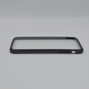 Διάφανη TPU Σκληρή Θήκη Πίσω Κάλυμμα μέ Frame Μαύρο για iphone XS MAX 6.5 inch (oem)
