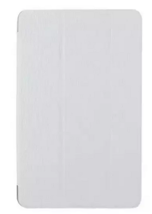 Δερμάτινη Θήκη με πίσω πλάτη σιλικόνης για το Samsung Galaxy Tab Pro 8.4 SM-T320 T325 Λευκή (ΟΕΜ)