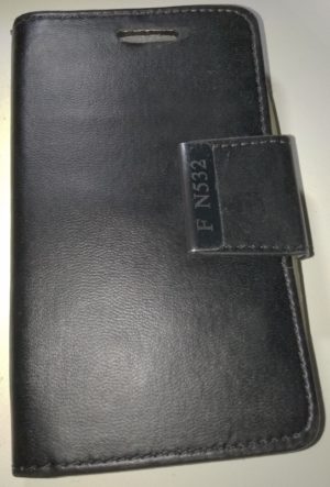 Θήκη Πορτοφόλι για Nokia Lumia 532 Μαύρο (OEM)