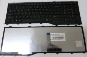 US Μαύρο Πληκτρολόγιο για Fujitsu Lifebook AH532 A532 N532 NH532 MP-11L63US-D85 (OEM)