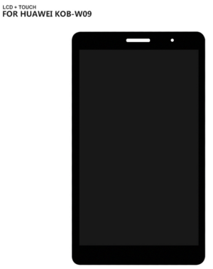 Οθόνη LCD και μηχανισμός αφής για το Huawei MediaPad T3 8 KOB-L09 KOB-W09 Μαύρο (OEM)(BULK)