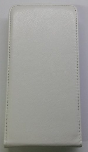 LG G4c H525N / Magna H500F - Δερμάτινη Θήκη Flip Με Πίσω Κάλυμμα Σιλικόνης Λευκό (OEM)