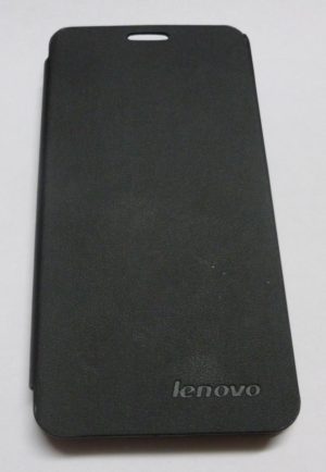 Lenovo S850 - Δερμάτινη Θήκη Με Πίσω Κάλυμμα Μαύρη (OEM)