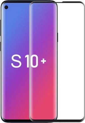 3D Full Face Curved Αντιχαρακτικό Γυαλί 9H Tempered Glass for Samsung Galaxy S10+ Black (oem)