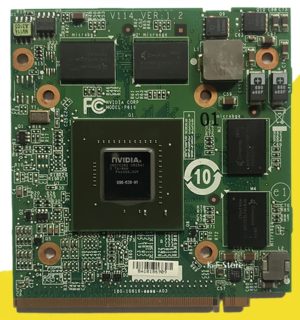 Κάρτα Γραφικών nVidia GeForce 9600M GT DDR2 512MB MXM II G96-630-A1 Graphics Video Card for Acer Aspire 4930G 6920G 6930G 6935G 7720G Laptop (MTX)