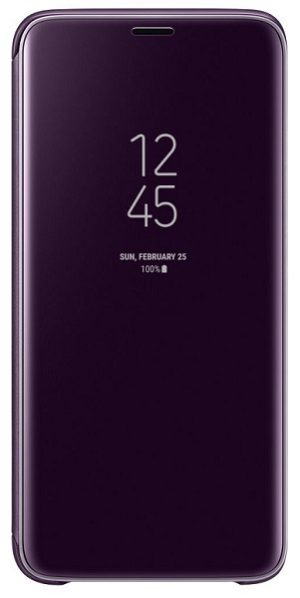 Θήκη Clear View για Huawei Y9 (2019) Color Purple (oem)