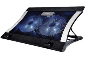 HV-F2051 Cooling fan Notebook Βάση Ψύξης με 2x 140mm Ανεμιστήρες για Laptops 17