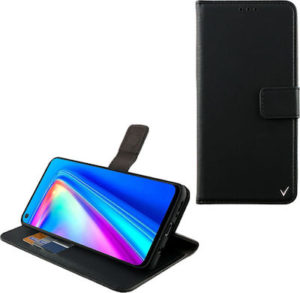 Θήκη πορτοφόλι μαύρη για Realme 7 Pro (OEM)