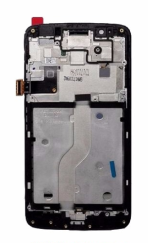 Motorola Moto G5 XT1672 XT1670 XT1671 Ολοκληρωμένη οθόνη LCD και touchpad σε μαύρο χρώμα