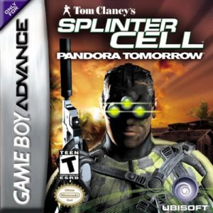 GBA GAME - GAMEBOY ADVANCE Tom Clancy s Splinter Cell Pandora Tomorrow (USED)