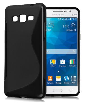Samsung Galaxy Grand Prime SM-G530F - Θήκη TPU Gel S-Line Μαύρο (ΟΕΜ)