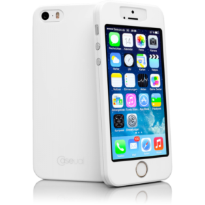 Caseual thinSkin Πλαστικό Κάλυμμα 0.4mm για iphone 5/5s Λευκό TSIP5S-WHT