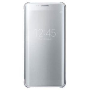 Θήκη Clear View για Samsung Galaxy S7 G930F Ασημί (ΟΕΜ)