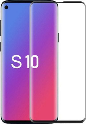 3D Full Face Curved Αντιχαρακτικό Γυαλί 9H Tempered Glass for Samsung Galaxy S10 Black (oem)