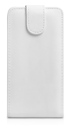 Sony Xperia Z2 - Δερμάτινη Θήκη Flip Λευκό (OEM)