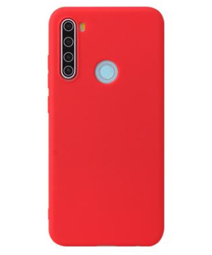 Θήκη ματ tpu σιλικονη μαλακή πίσω κάλυμμα για XIAOMI Note 8 Κοκκινο (oem)