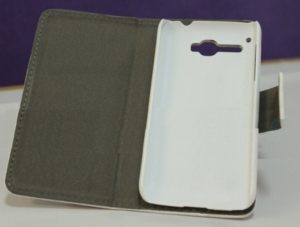 Δερμάτινη Θήκη Flip για Alcatel One Touch X Pop 5035D Λευκό (ΟΕΜ)