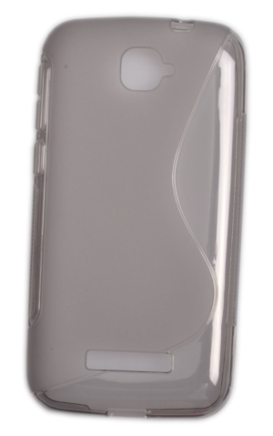 Θήκη TPU GEL S-Line για Alcatel One Touch Pop C7 (OT-7041D Διαφανής Γκρί (ΟΕΜ)
