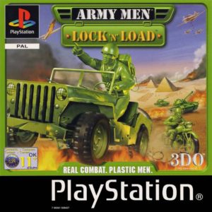 PS1 GAME - Army Men: Lock N Load (MTX)