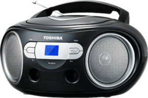 TOSHIBA AUDIO PORTABLE CD BOOMBOX BLACK | TY-CRS9-BLK