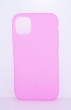 Θήκη Ροζ tpu μαλακή πίσω κάλυμμα για iPhone 11 (6.1)