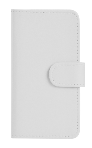 Sony Xperia M2 D2303 - Δερμάτινη Θήκη Πορτοφόλι Λευκό (OEM)
