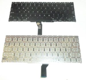UK Μαύρο Πληκτρολόγιο για Apple MacBook Air 11 2011 2012 A1370 A1465 με Οριζόντιο Enter (OEM) (BULK)