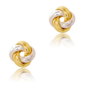 Γυναικεία σκουλαρίκια κόμποι από χρυσό 14Κ
