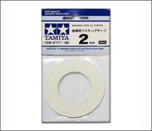 TAMIYA 87177 Masking Tape for Curves 2 mm